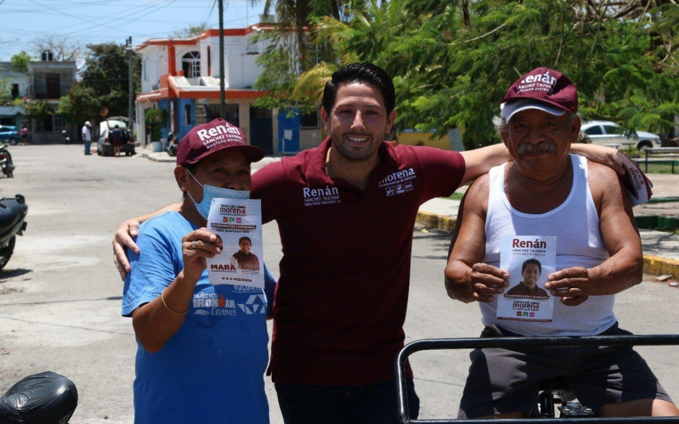 La 4T trabajará por la salud y la seguridad de Cozumel: Renán Sánchez Tajonar