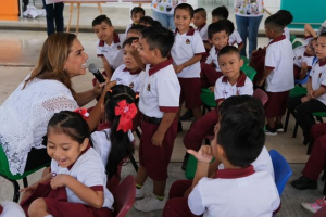Inaugura Mara Lezama edificio del preescolar de nueva creación ‘Tumben Ka&#039;an’ en Cancún