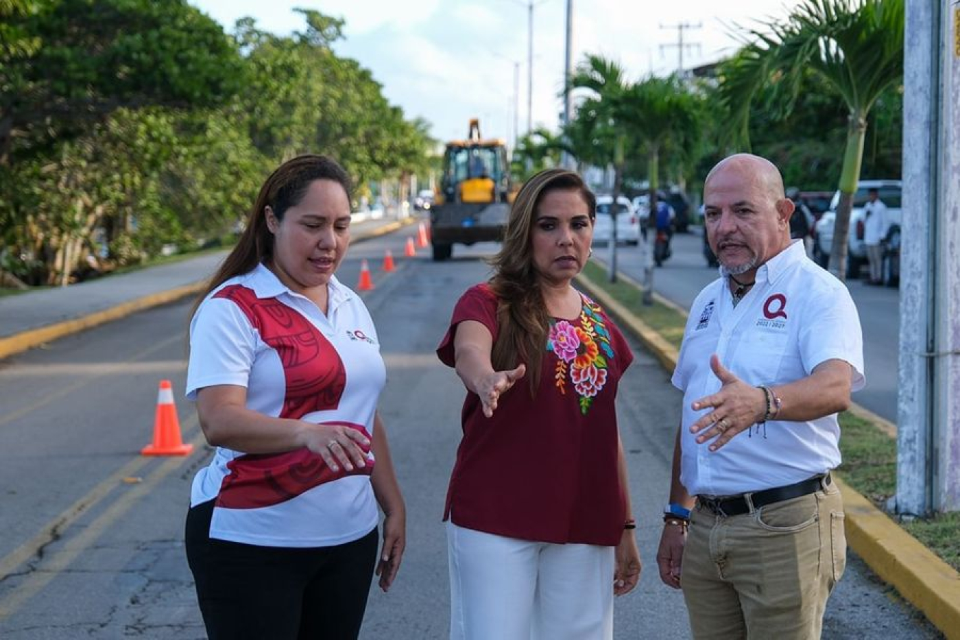Anuncia Mara Lezama reconstrucción de 3.2 km de la avenida Rafael E. Melgar en Cozumel