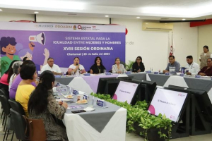 Sesiona el Sistema Estatal para la Igualdad entre Mujeres y Hombres en el Estado de Quintana Roo