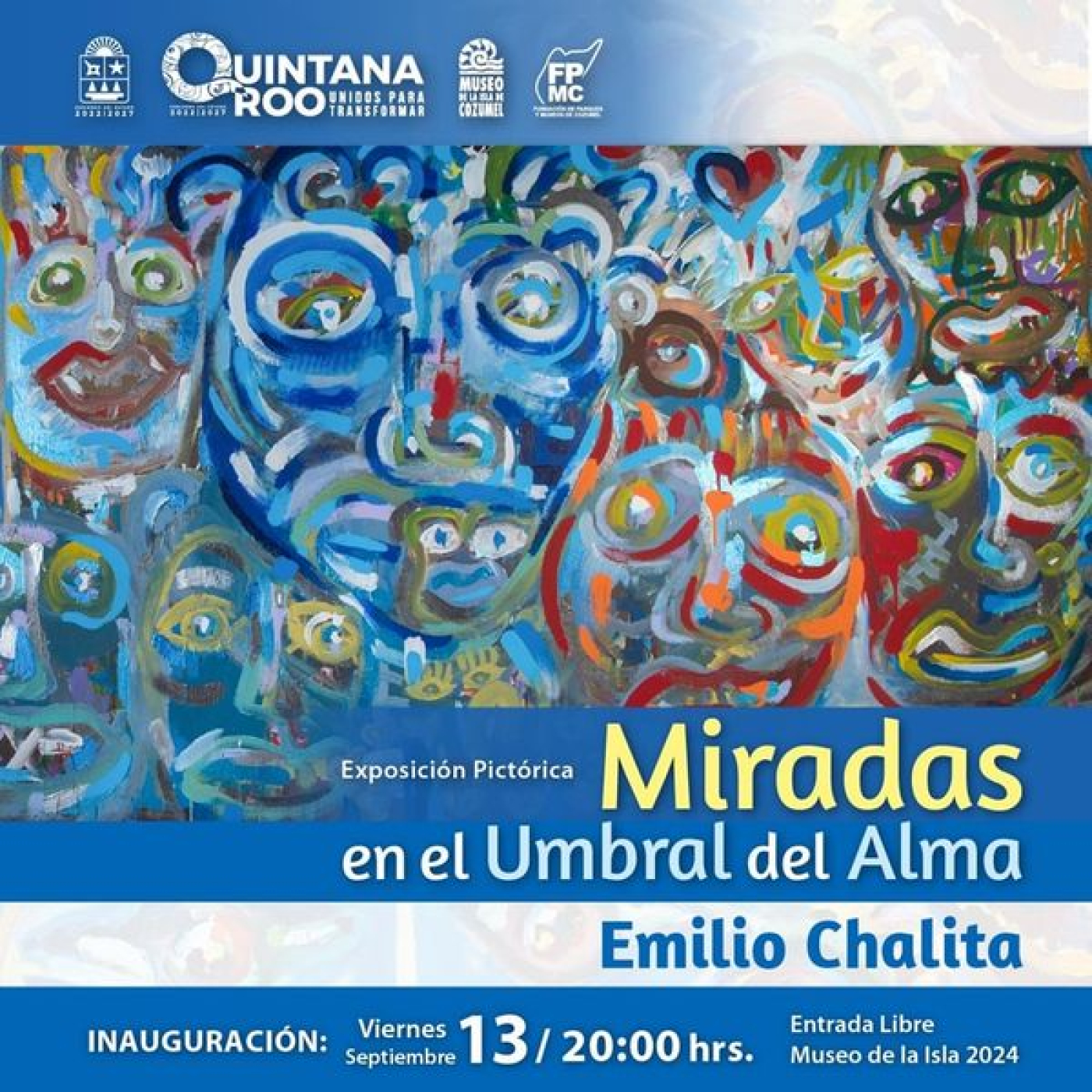 La FPMC invita a la inauguración de la exposición “Miradas en el Umbral del Alma”