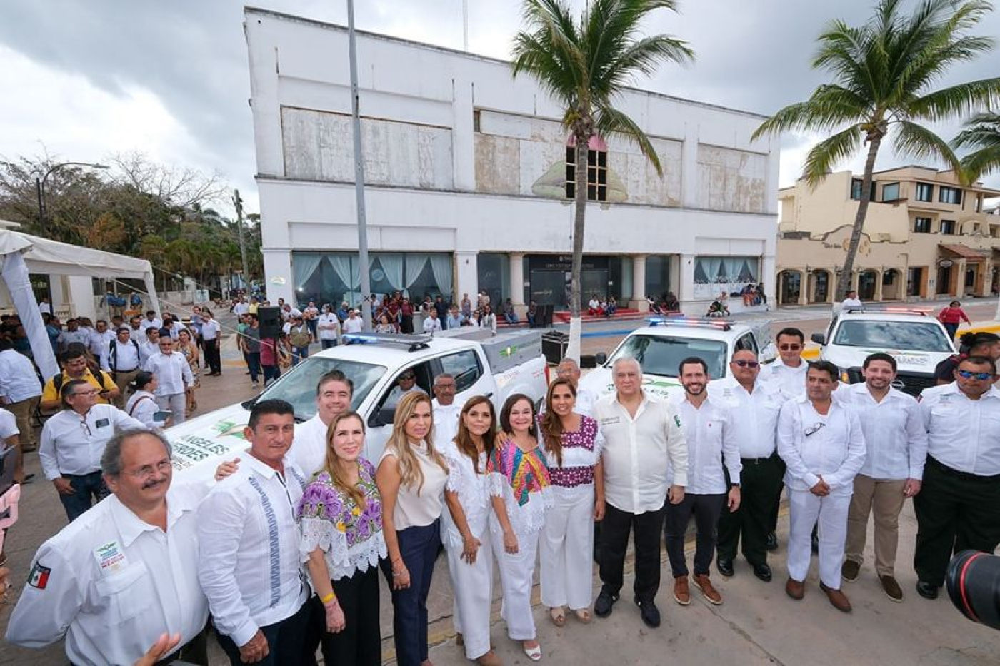 Entregan patrullas de Ángeles Verdes para Solidaridad, Cozumel y Tulum