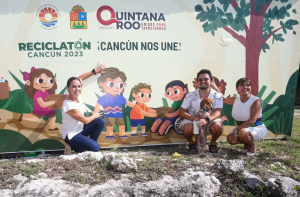 Promueve Ana Paty Peralta un Cancún Limpio, con educación ambiental