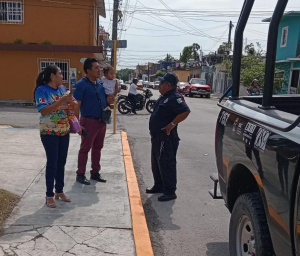 Policía Municipal de Cozumel fortalece acciones preventivas ante la amenaza del huracán Milton