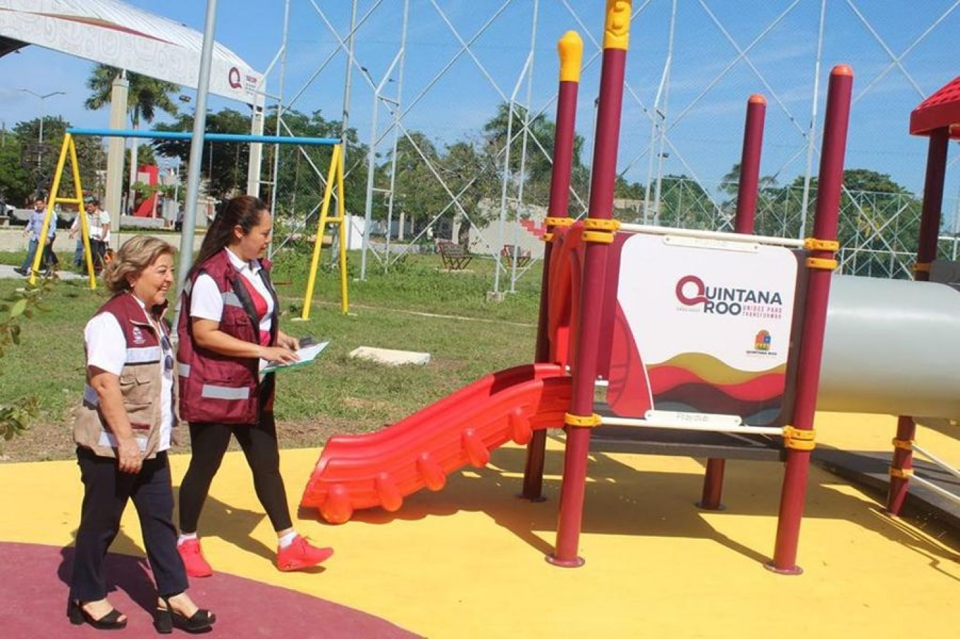 SEOP concluye la rehabilitación del emblemático parque “Aarón Merino Fernández”