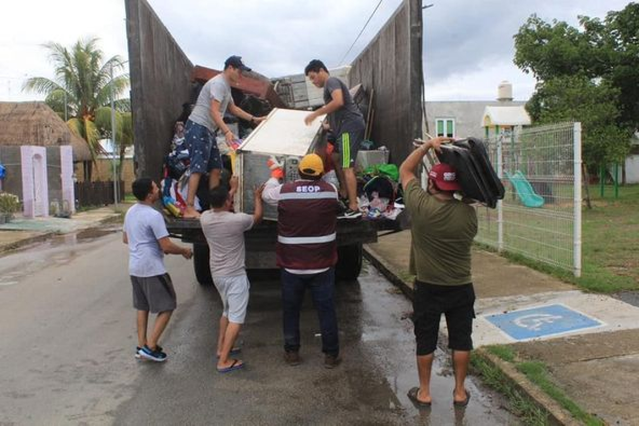 Registran la recolección de 3,996 toneladas de basura en Chetumal en 6 días