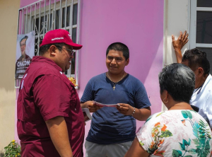 Avanza Chacón con el respaldo del pueblo de Cozumel