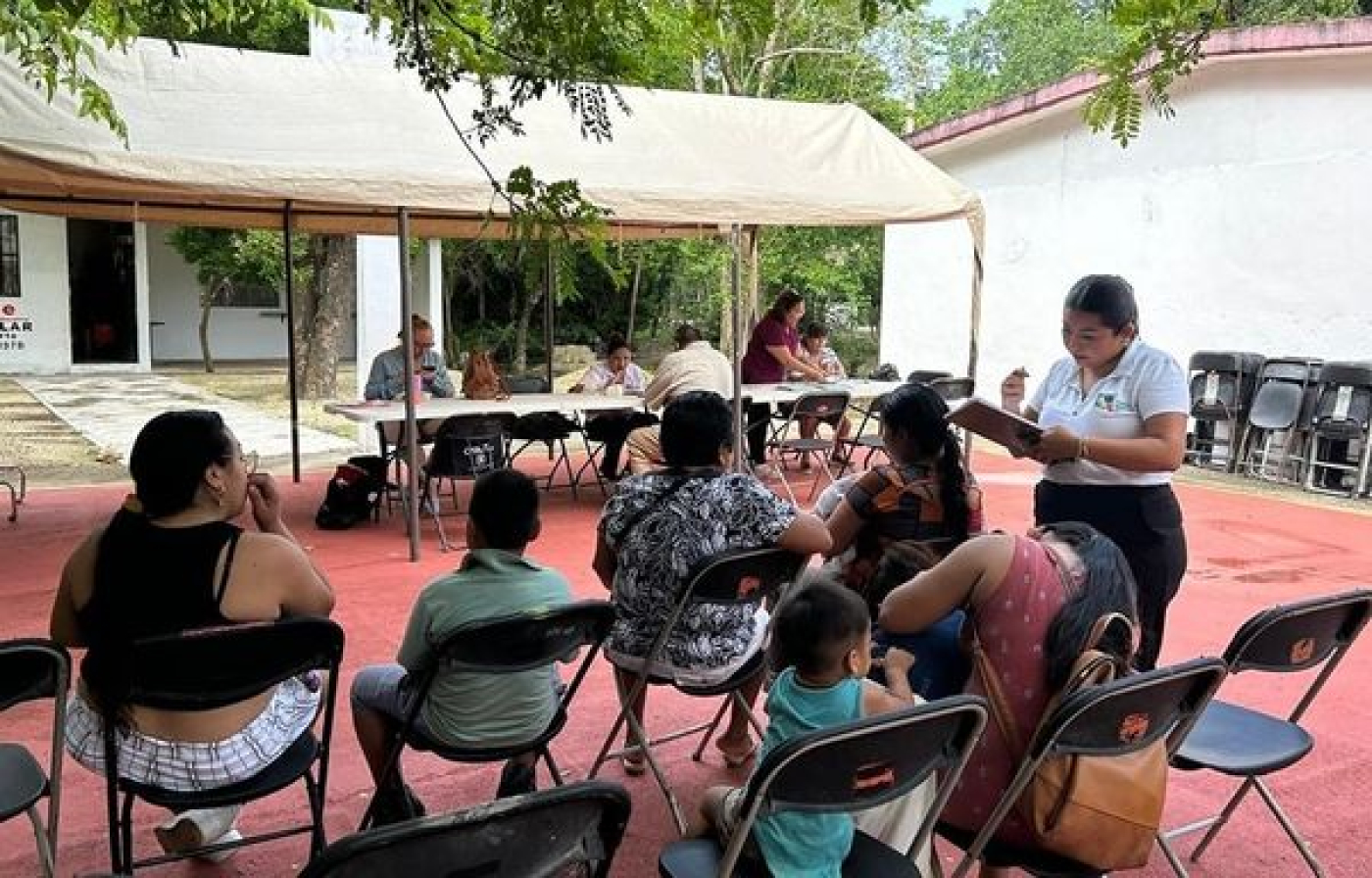 Lleva DIF Puerto Morelos la “Feria de Salud en tu Colonia” a Leona Vicario y Central Vallarta