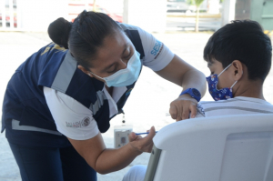 En Quintana Roo, se alcanzó al 100 por ciento la cobertura de vacunación contra la influenza