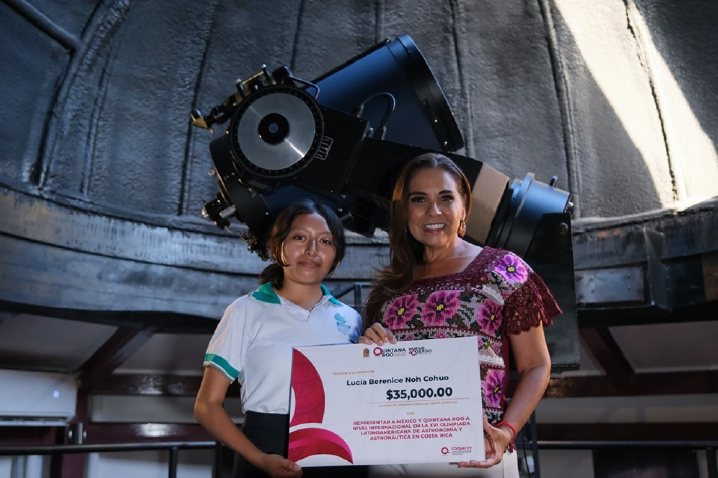 Destaca Mara Lezama que las mujeres están transformando realidades, al felicitar a Lucía Berenice Noh Cohuó